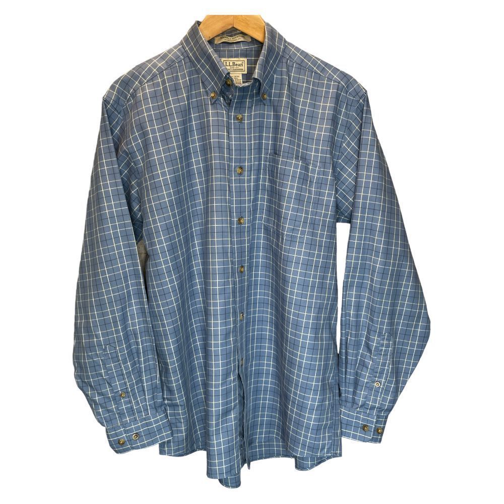 L.L.Bean Wrinkle-Resistant Traditional Fit Shirt M-Reg